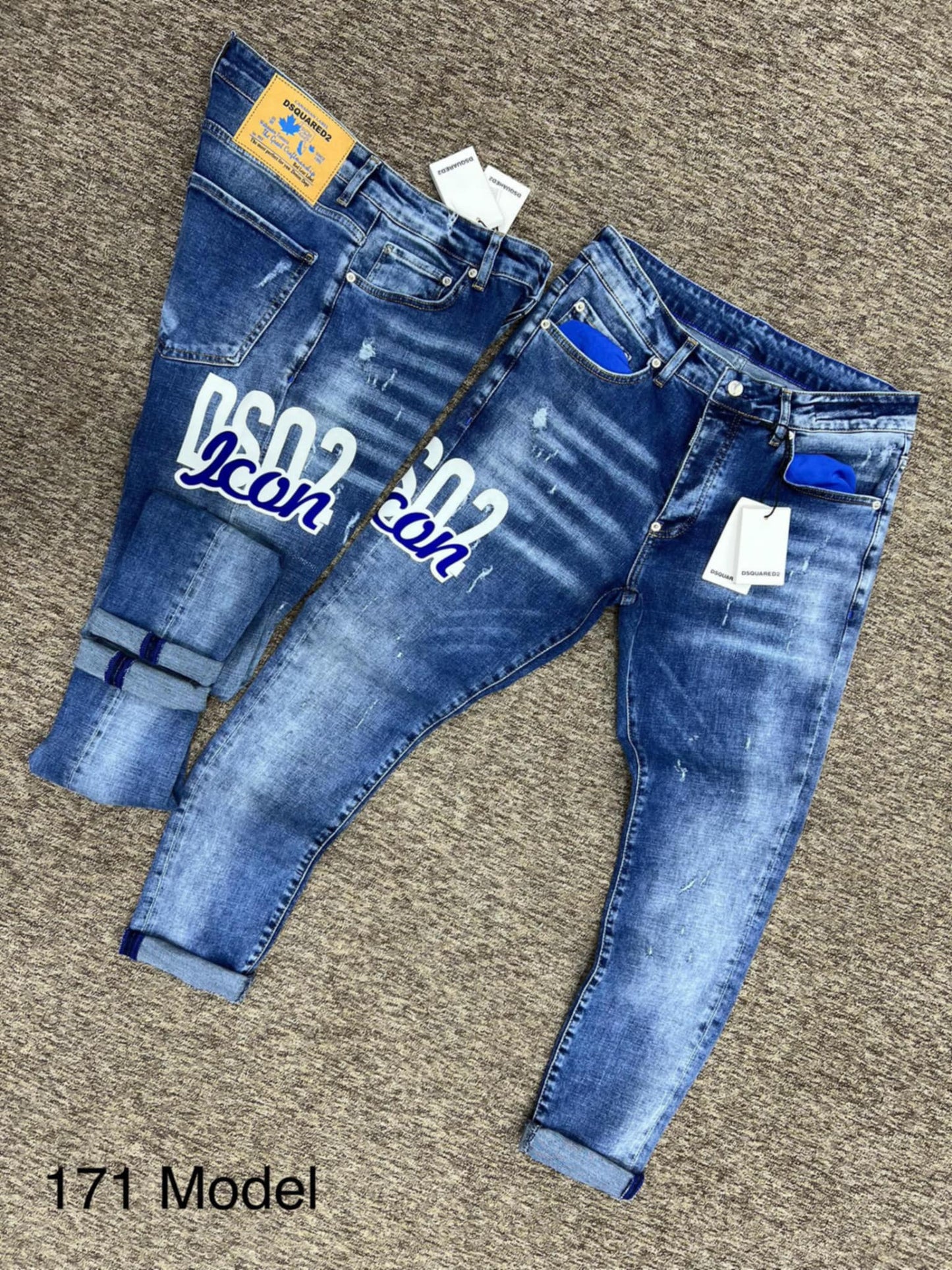 Dsquared2 unisex – model urban distressed
